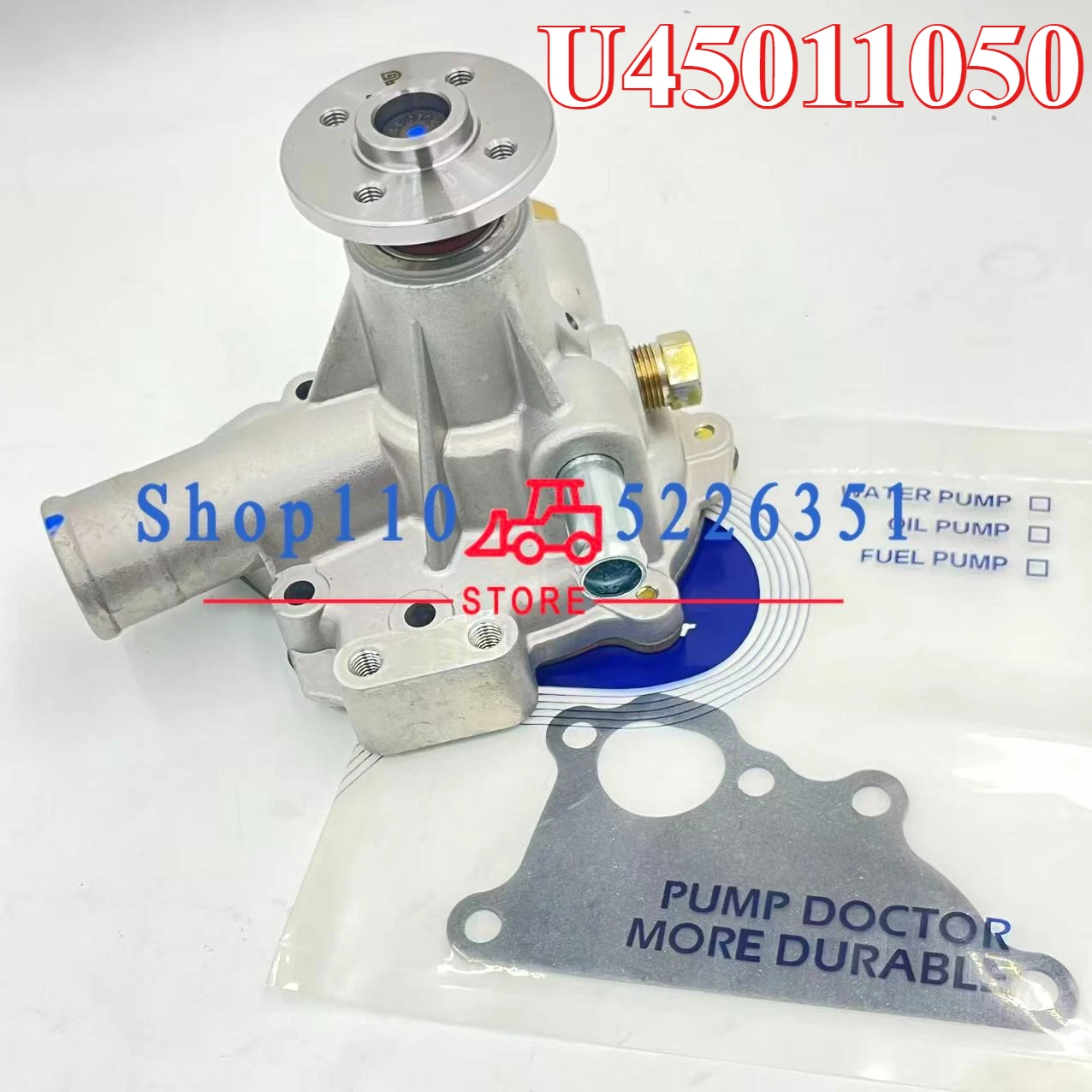 

U45011050 Excavator Water Pump for 404C-22T / 404D-22 / 404D-22T / 404D-22TA