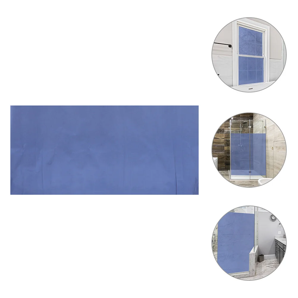 

One Way Window Film Sturdy Pet Material Privacy Protection Easy Cut Removable No Glue Window Privacy Film Home Supply