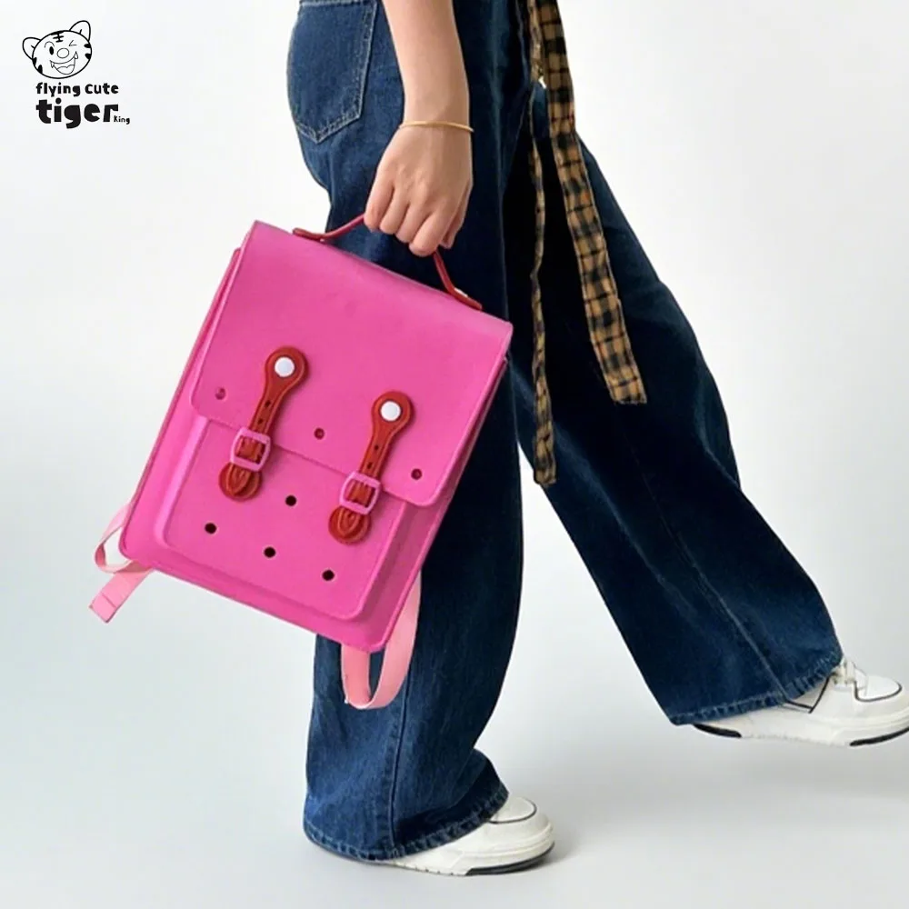 Children's Eva Schoolbag for Primary School Students, Lightweight, Waterproof, Wear-Resistant, and Spine-Protecting