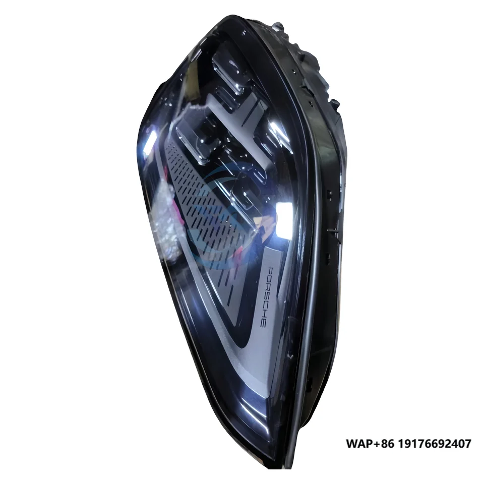 2023 For forCayenne 9Y0 High Quality Black Version 12V Matrix LED Headlights Second-Hand Bulbs Wholesale