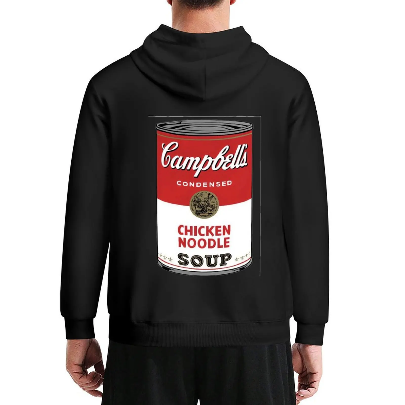 Sudadera con capucha Vintage Campbell's Chicken Noodle sopa, ropa de anime, ropa estética, abrigo para hombre, camisetas gráficas, Sudadera con capucha para hombre, ropa de calle