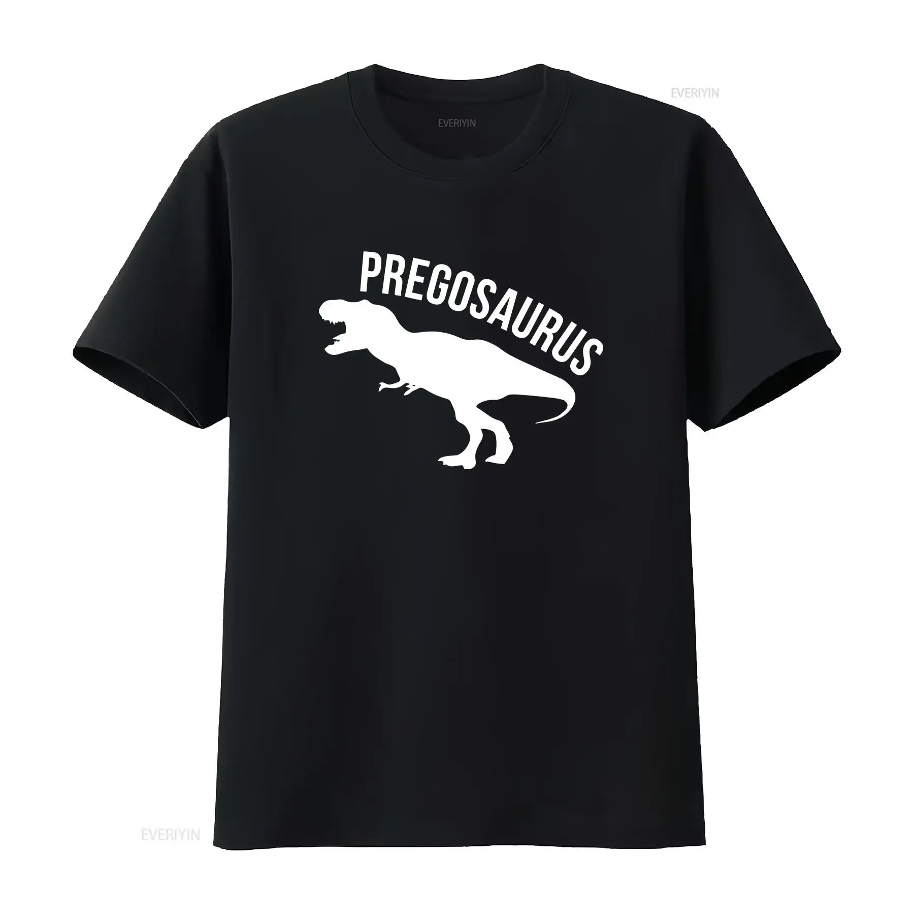 Pregosaurus T Shirt Pregnancy Announcement Dinosaur Pregnant Maternity New Mom Mother mum Top vintage Washed Slightly Unisex