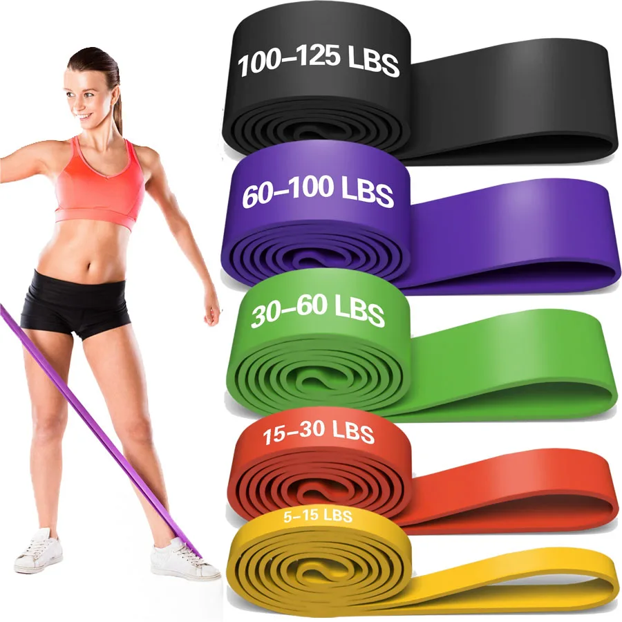 Resistance Bands Pull Up Assistance Bands Body Building Working Out Stretching Resistance Training Home Gym Fitness Yoga Pilates