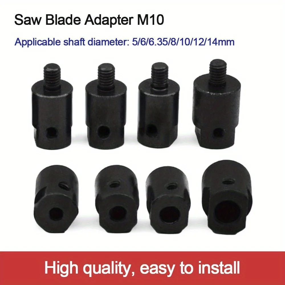 5/6/6.35/8/10/12/14mm Saw Blade Adapter Grinding Polishing Motor Shaft Adapter Connecting Rod Sleeve Coupler Drill Accessories