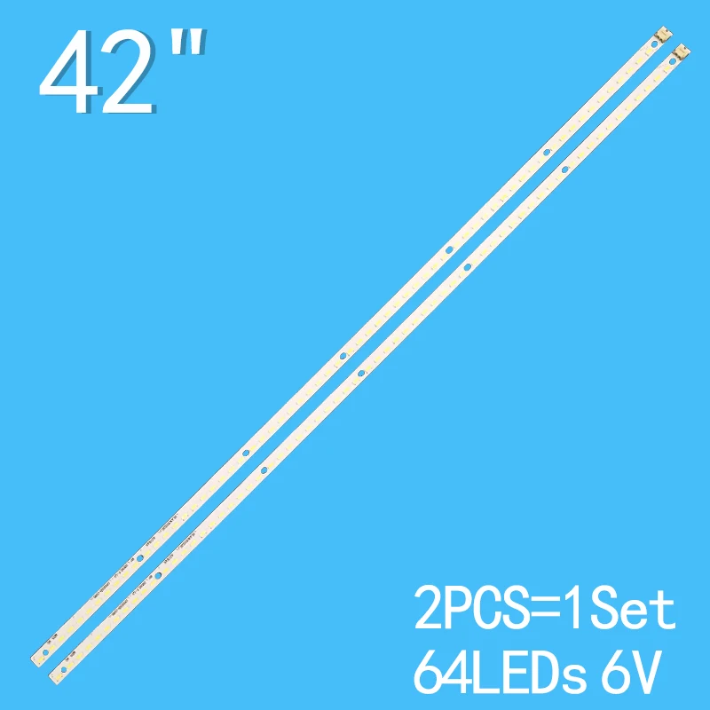 

LED backlight strip For NLAW20103R L TC-L42E30B TX-L42E30B TH-L42E30W TX-L42E31B L42E30K TX-L42E30E 42F102 42Y64R 42Y64L