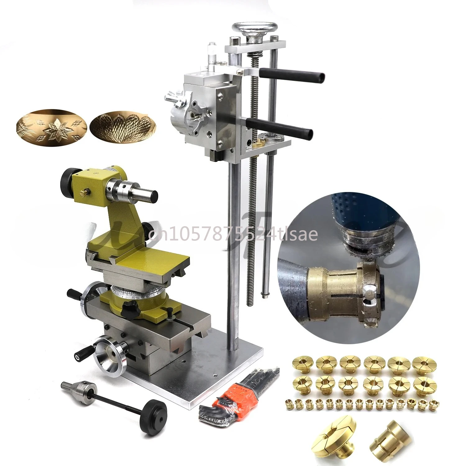 New 27 kits Jewelry Diamond Faceting With Chuck Bangle Engraving Machine Diamond Cutting Tools
