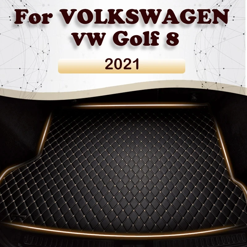 

Car Trunk Mat For VOLKSWAGEN VW Golf 8 2021 Custom Car Accessories Auto Interior Decoration