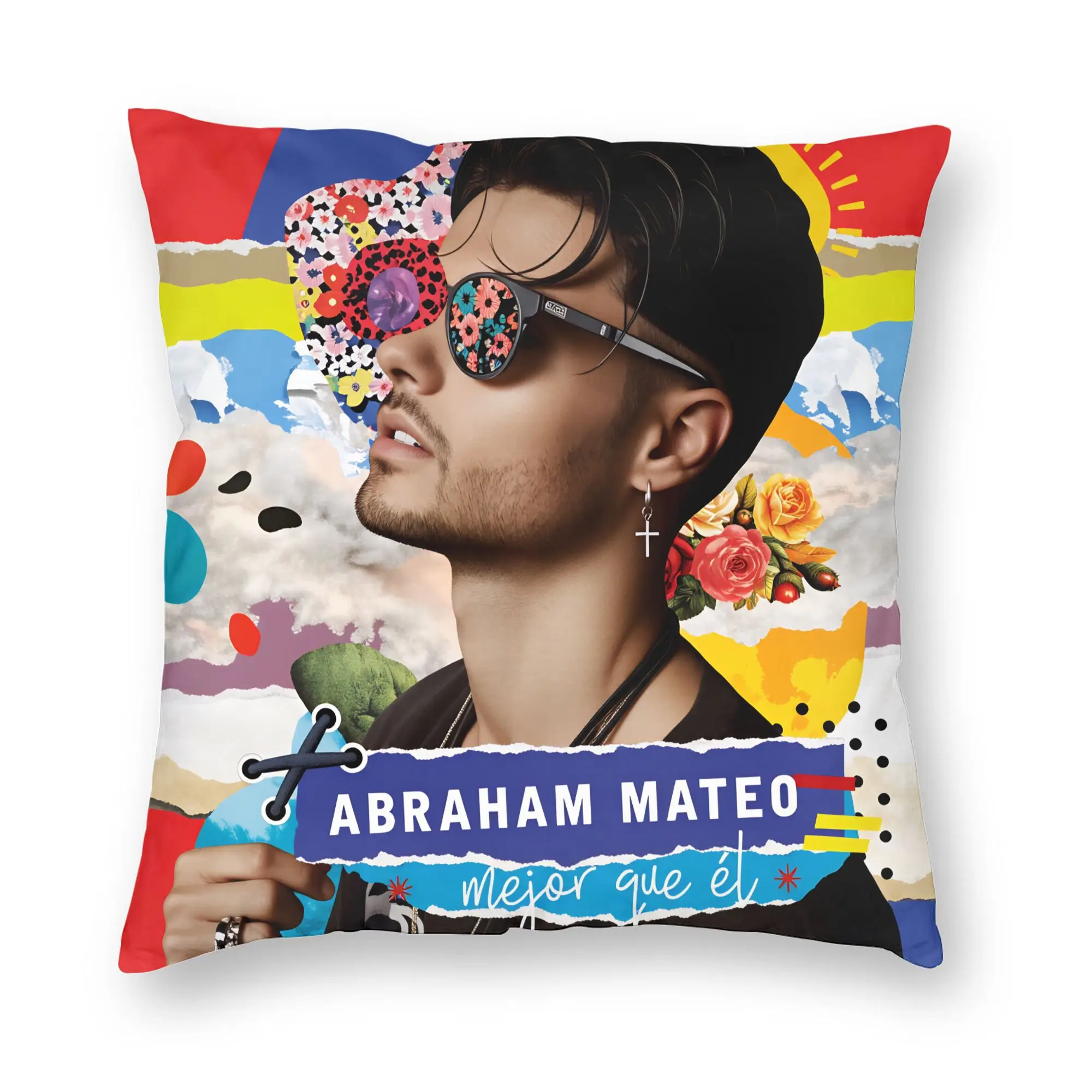 Spanish singer Abraham Mateo Pillow Case  Cute Funny Pillow Cover Comfy Pillowcases For Office Car Home Decor