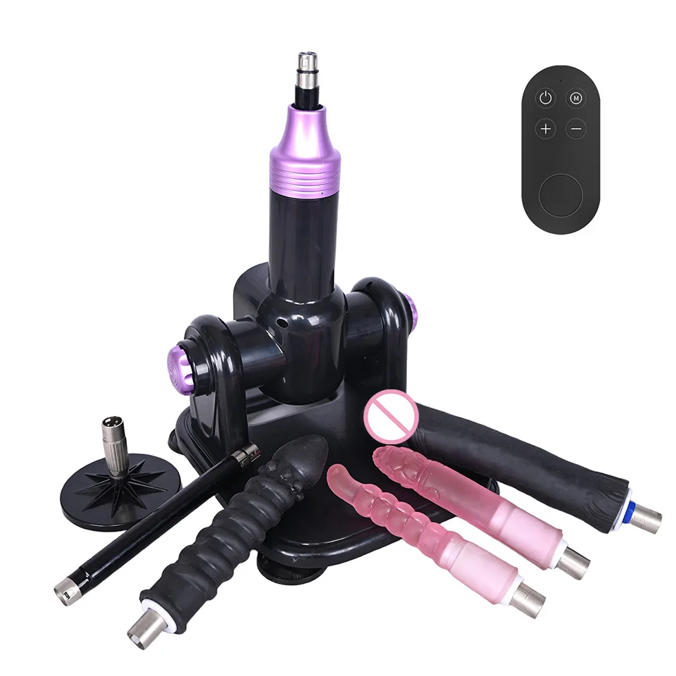 Rough Beast 60W sex machine with dildo attachments for men and women sex toys Love Machine Hand Free Thrusting Machine sex toys