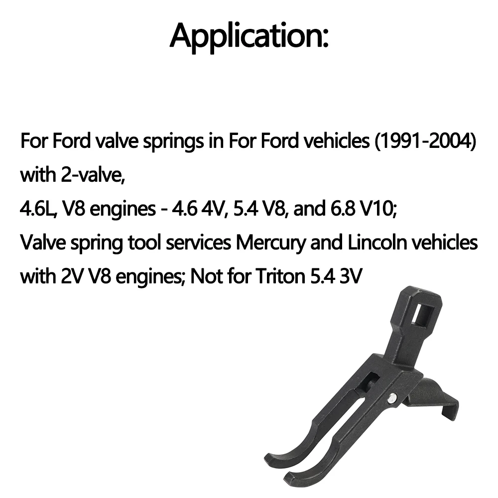 Valve Spring Compressor Fit for Ford Lincoln Mercury 4.6L, 5.4L 2V 4V and 6.8L 2V Engines
