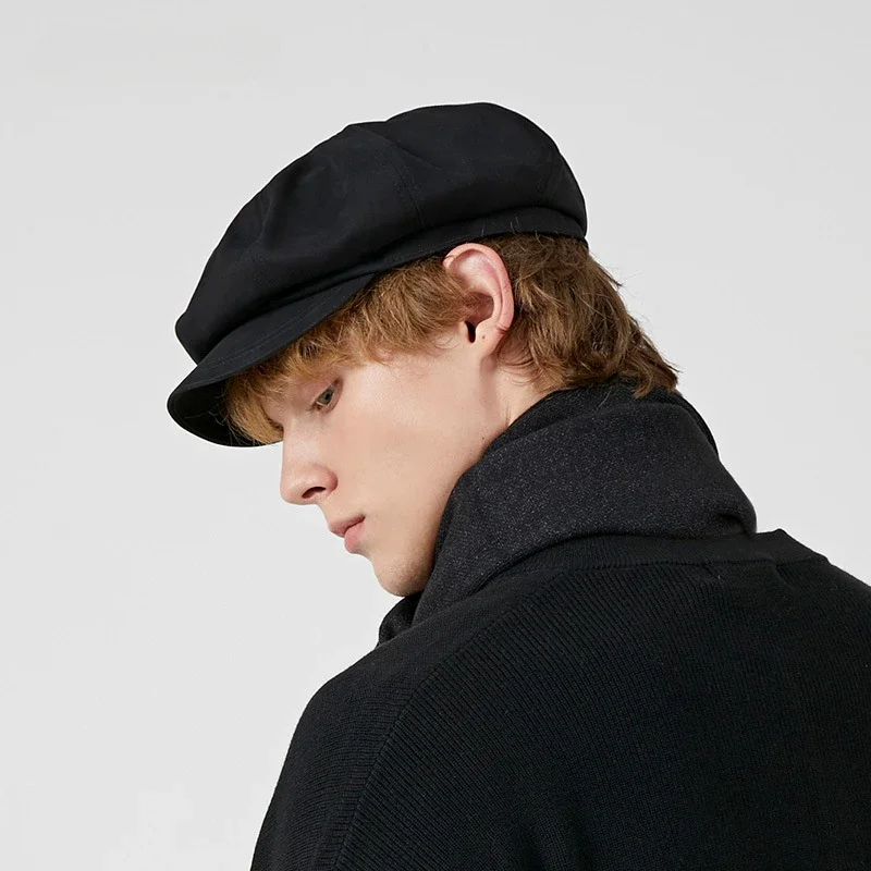 Octagonal Hat for Men and Women, Urban Streetwear Style Beret, Top-quality Painter Hat and Newsboy Cap, Spring Summer Collection