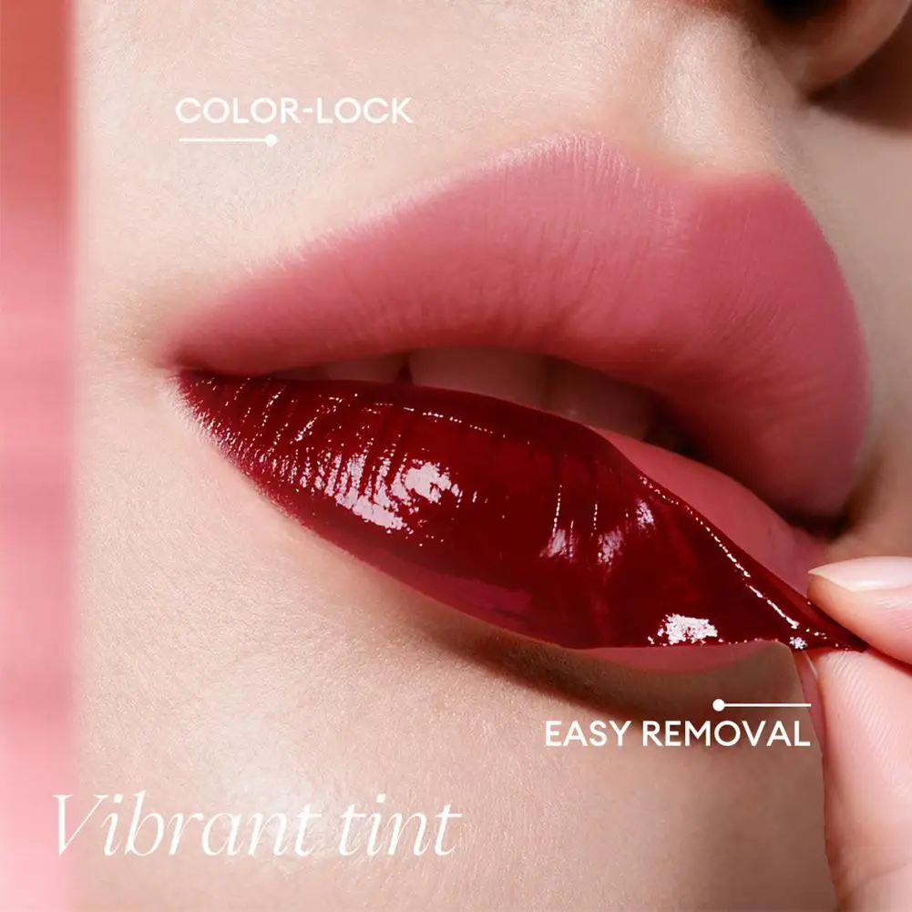 Sweet Velvet Lip Gloss Matte 4 Colors Waterproof Nourish Tear Off Lip Gloss 48h Color-lock Lip Glaze Long Lasting Korean Makeup