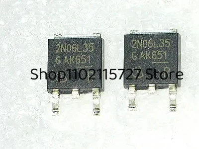 

New Original 10Pcs 2N06L35 IPD26N06S2L-35 TO-252 SMD MOS Transistor