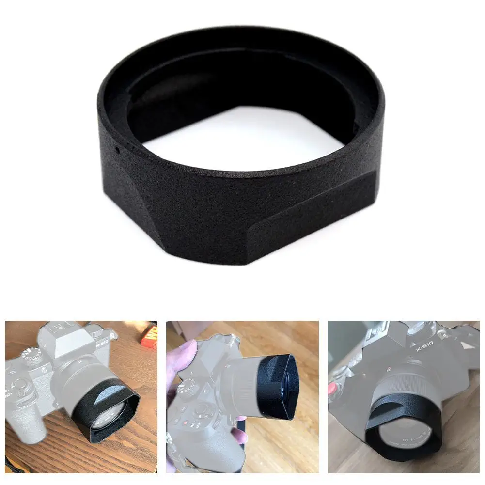 Lens Hood Shade For Fuji Xf35c Xf 23mm F2 Hood Xf 35mm F/2 R Wr Camera Accessories Slr Camera Lens Cover O6m6