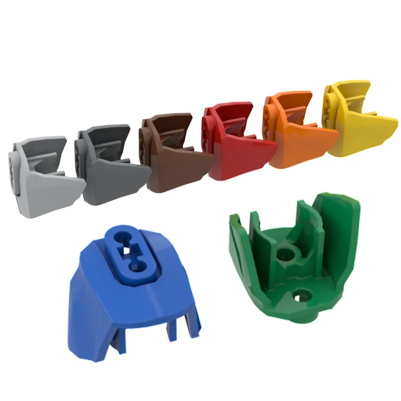 Rainbow Pig MOC 90641 10498 Armor with Ball Joint Socket Building Blocks Parts Classic Brand DIY Brick High-Tech Spare Toys