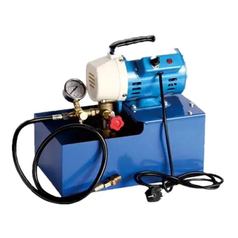 Electric pressure testing pump pressure pump floor heating water pipeline leak detector portable water testing machine