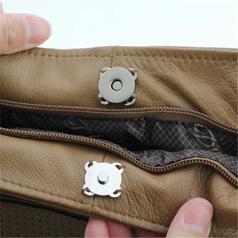 5/1 Set Magnetic Snaps Button Magnet Button Closure Fastener Snap Buttons Sewing for DIY Purses Bags Clothes Handbags