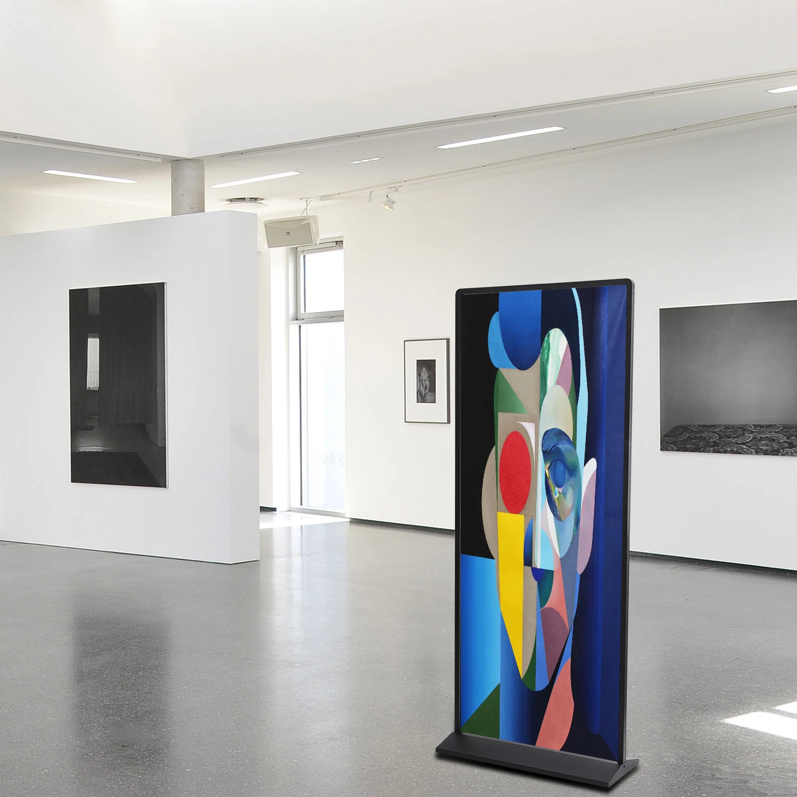 

Двусторонний стенд для плакатов, большой усиленный металлический держатель для вывесок для магазинов, торговых центров, супермаркетов, выставок