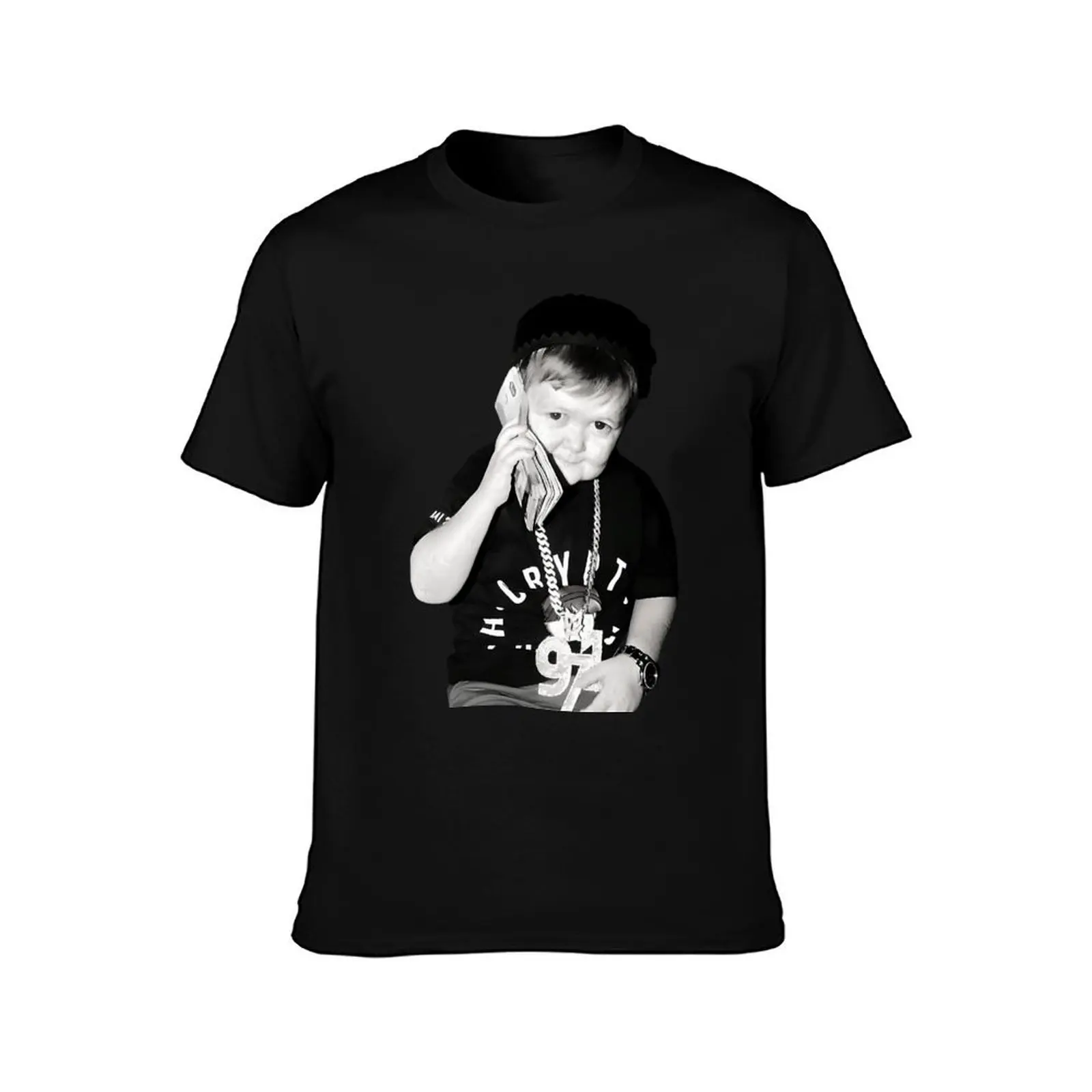 Hasbulla Money Talks T-Shirt Casual Simple Design Short Sleeve Shirt T-Shirt