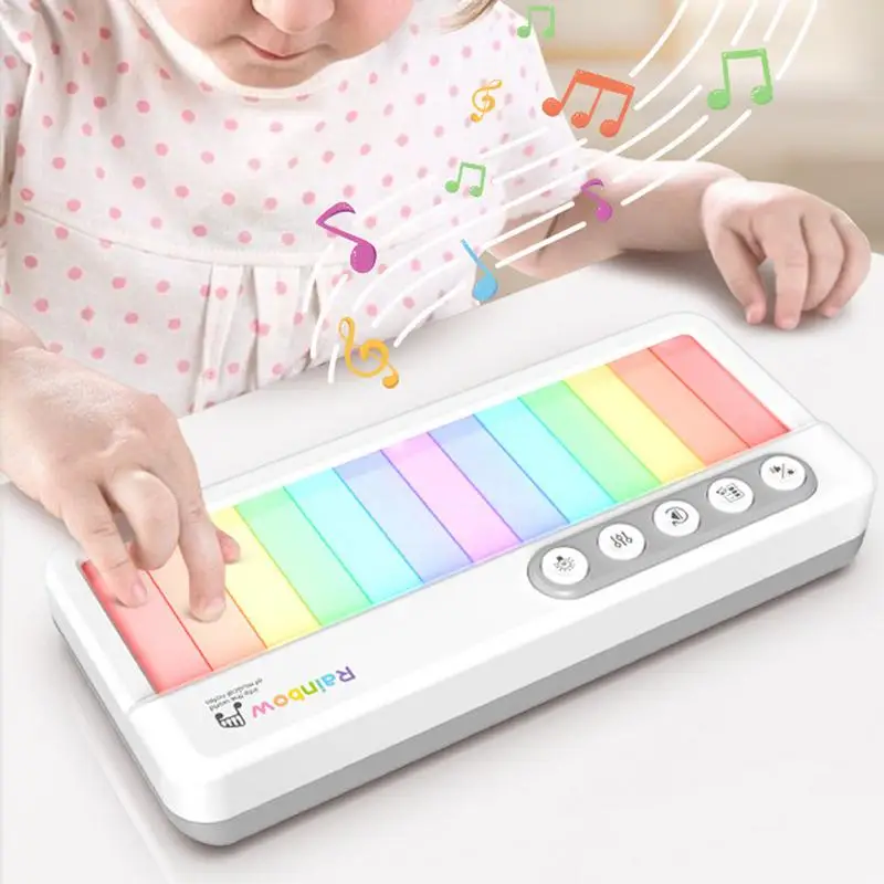 Elektroniczne pianino Keyboard dla dzieci przenośny zabawki edukacyjne Instrument muzyczny prezent dla dziecka wielofunkcyjny pianino 5 w 1