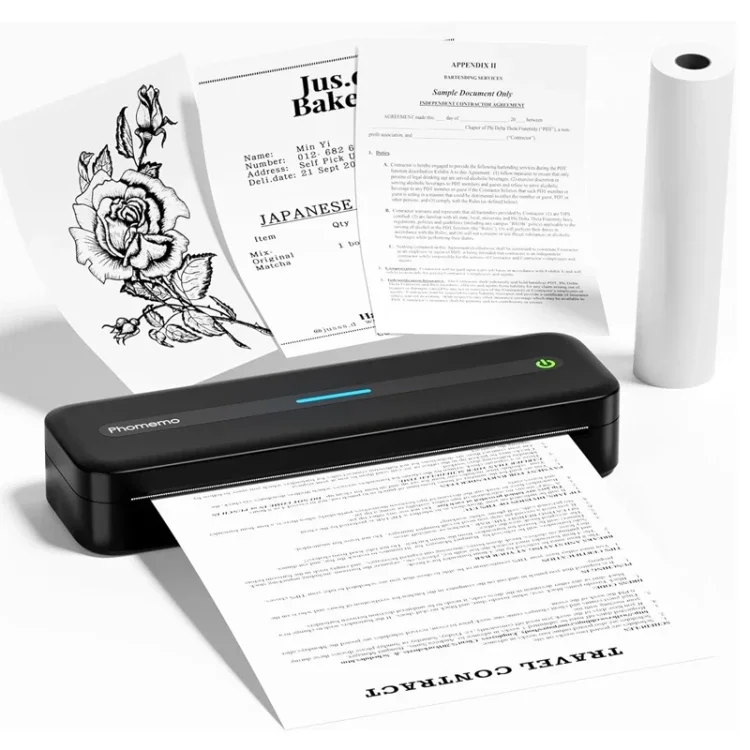 Phomemo M832 Wireless A4 300dpi Portable Thermal Printer for Mobile Phone Phomemo Printer