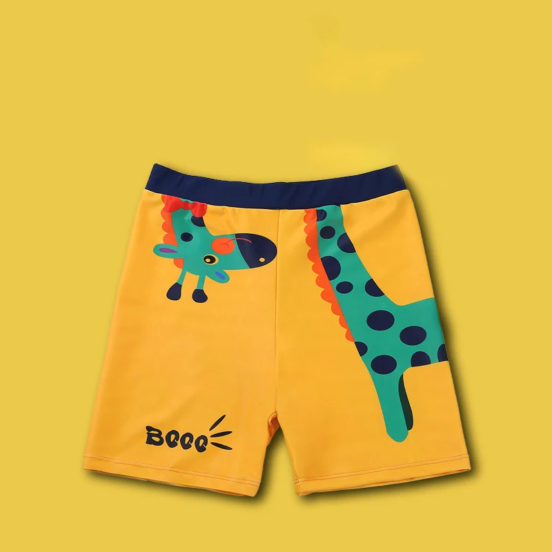 Children Beach Shorts Cartoon Print 2022 Boys Swimsuit Board Shorts Boys Briefs Bathing Suit Swimwear Summer Swimming Trunks