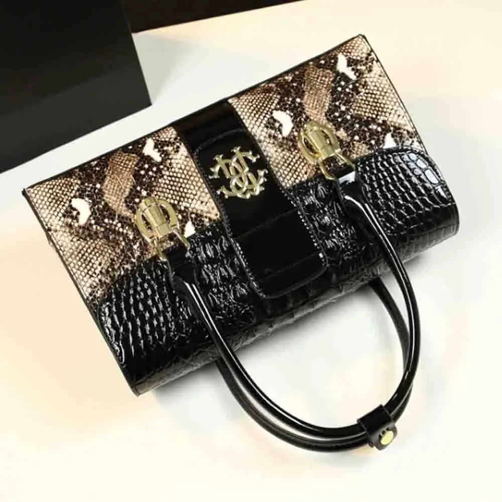 Fashion Trend Noble Women Handbag Alligator Pattern Luxury Ladies Party Handbag and Purse Elegant Wedding Party Casual Tote 2024