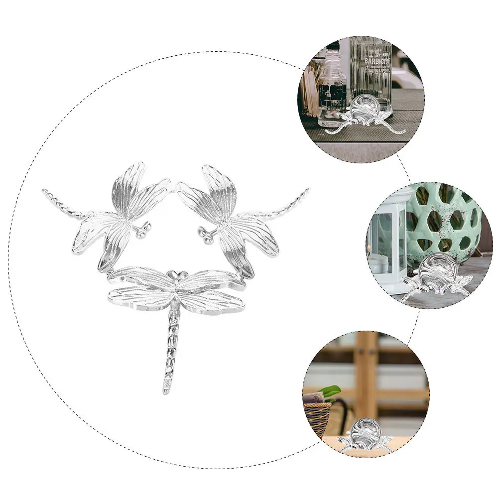 

Metal Base Stand for Crystal Ball Adornment Display Rack Gift Idea Office Living Bedroom Art Craft Storage Solution