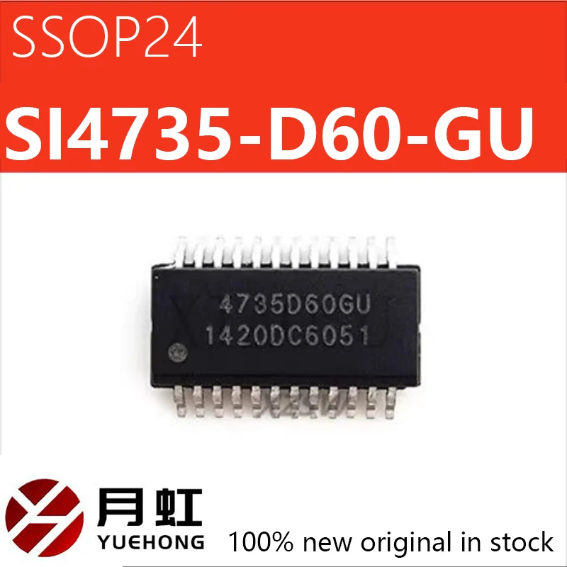 

1pcs SI4735-D60-GU 4735D60GU SSOP-24 original brand new stock with good quality in stock