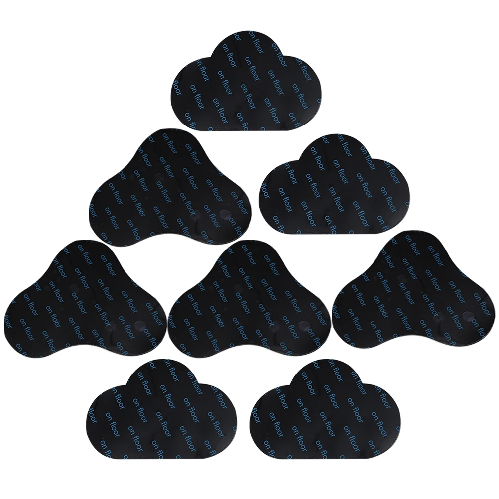 

8 шт. нескользящие наклейки, противоскользящие подушечки для ковров, угловые направляющие, противоскользящие мебельные захваты, клейкая лента для ковров