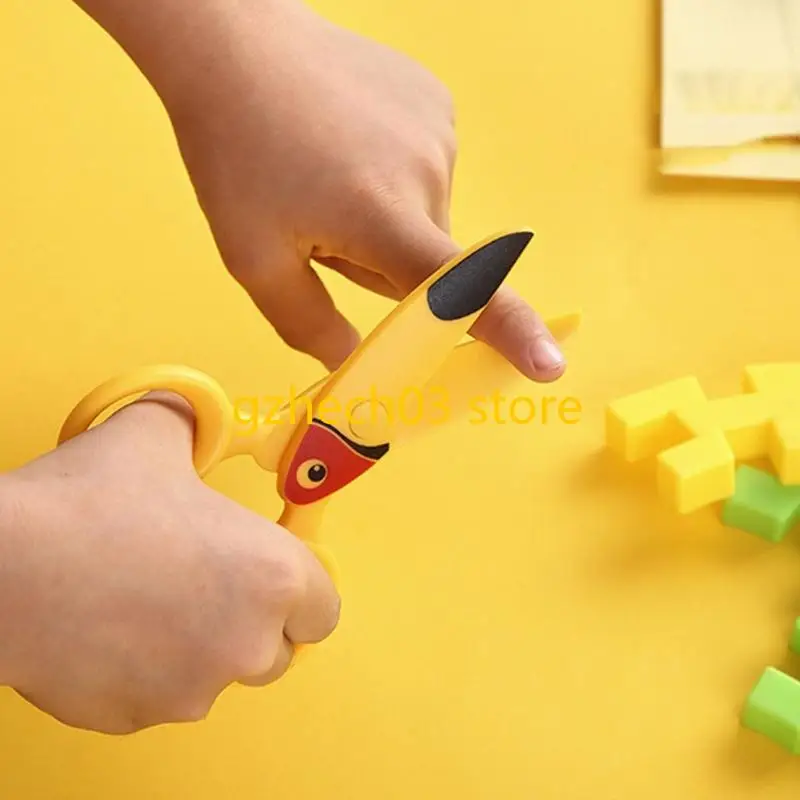 G2AC 3 PCS Cartoon Safety Scissors Pitcors Craft Craft Scissor
