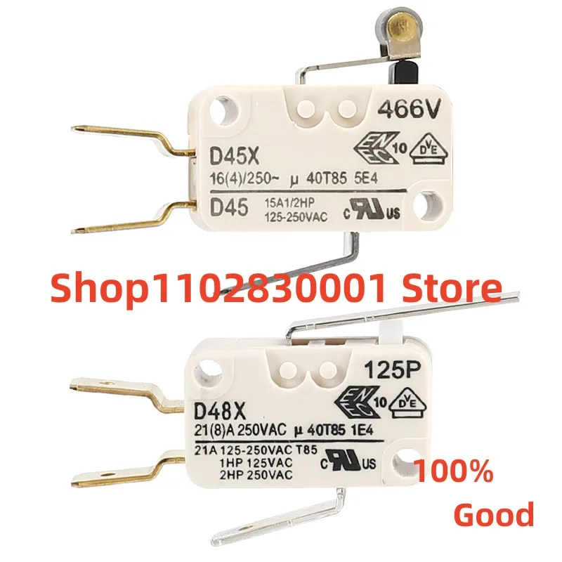 

5 шт. новый для CHERRY D48X D45X маленький маятниковый стержень с длинной ручкой, предельный микропереключатель сброса хода 21A250V, 100% хорошо