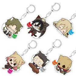 Anime Fans Gifts Charm Angel of Death Gray HD Character Acrylic Keychain Nekomens Ornament birthday present Series About 6cm