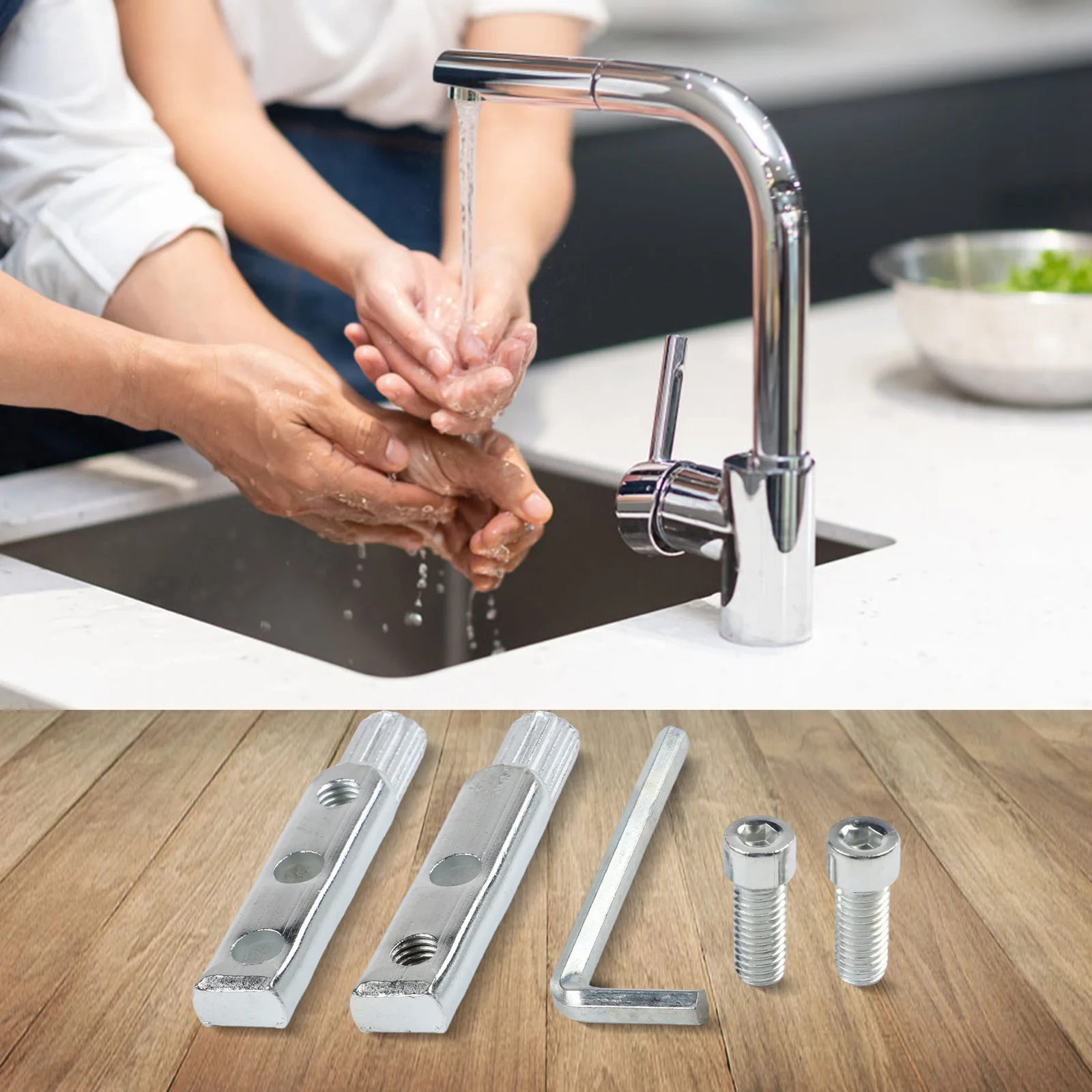 Angle Valve Wire Extractor Kit for Faucet Repairs Featuring for rugged Metal Construction for Long Term Reliability