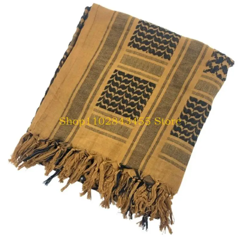 49MC Multi Use Arafat Praying Scarf Head Cover Scarf Adult Unisex Desert Arab Shemagh Headscarf Arabian Dubai Saudi Headcover