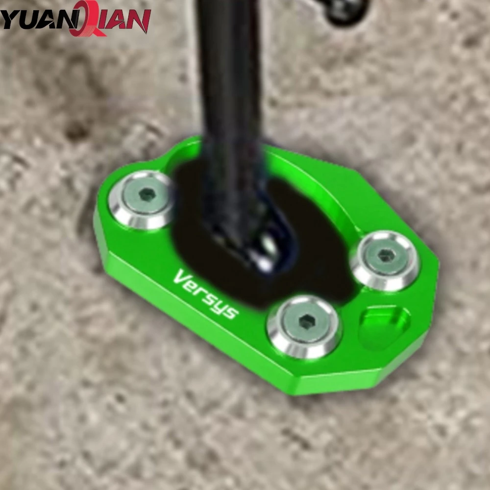 

2023 For Kawasaki Versys 650 Versys 1000 VERSYS-X300 ABS Motorcycle Accessories Kickstand Side Stand Extension Pad Plate Cover