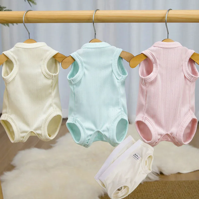 

Mesh Jumpsuit Clothes Spring Summer Wrapped Belly Dog Clothes Onesie Pajamas For Small Dogs York Poodle Puppy Overalls Bodysuit