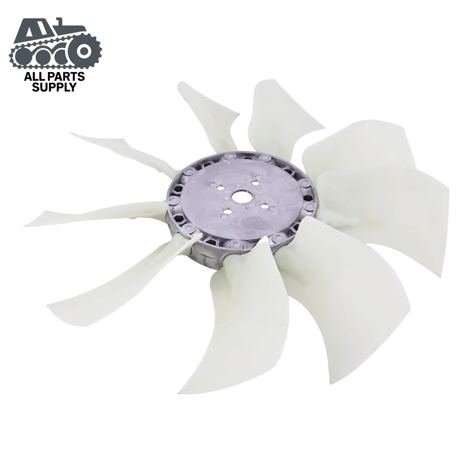 Ventilador de refrigeração de 9 lâminas 47488898 48076336 para caixa TR270 TR320 SR200 SV300 New Holland L223 L225 C227 C232