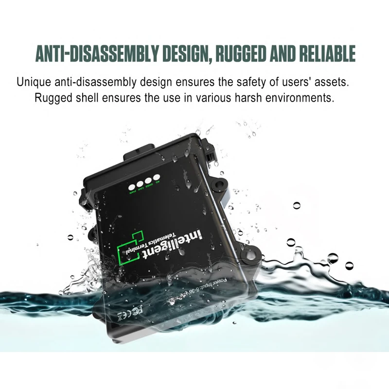 New Customizable Waterproof Real Time GPS Vehicle Tracker Android Box with GPS 4G WiFi BT for Intelligent Transportation System