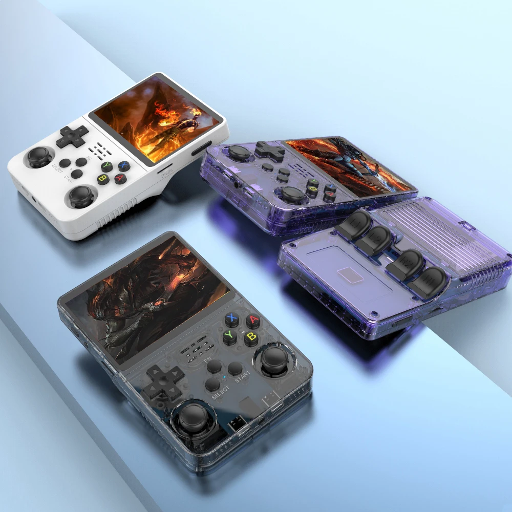 20000 games R36S retro game console 3.5-inch Linux open-source system portable handheld game console with 64G for children gifts view 5