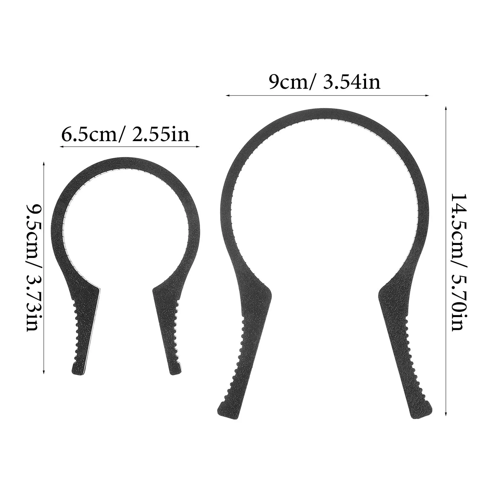 Conjunto de ferramentas de chave de lente, 4 unidades, 48mm a 77mm chave de filtro de câmera ajustável kit de reparo de câmera de plástico para remoção de filtro uv