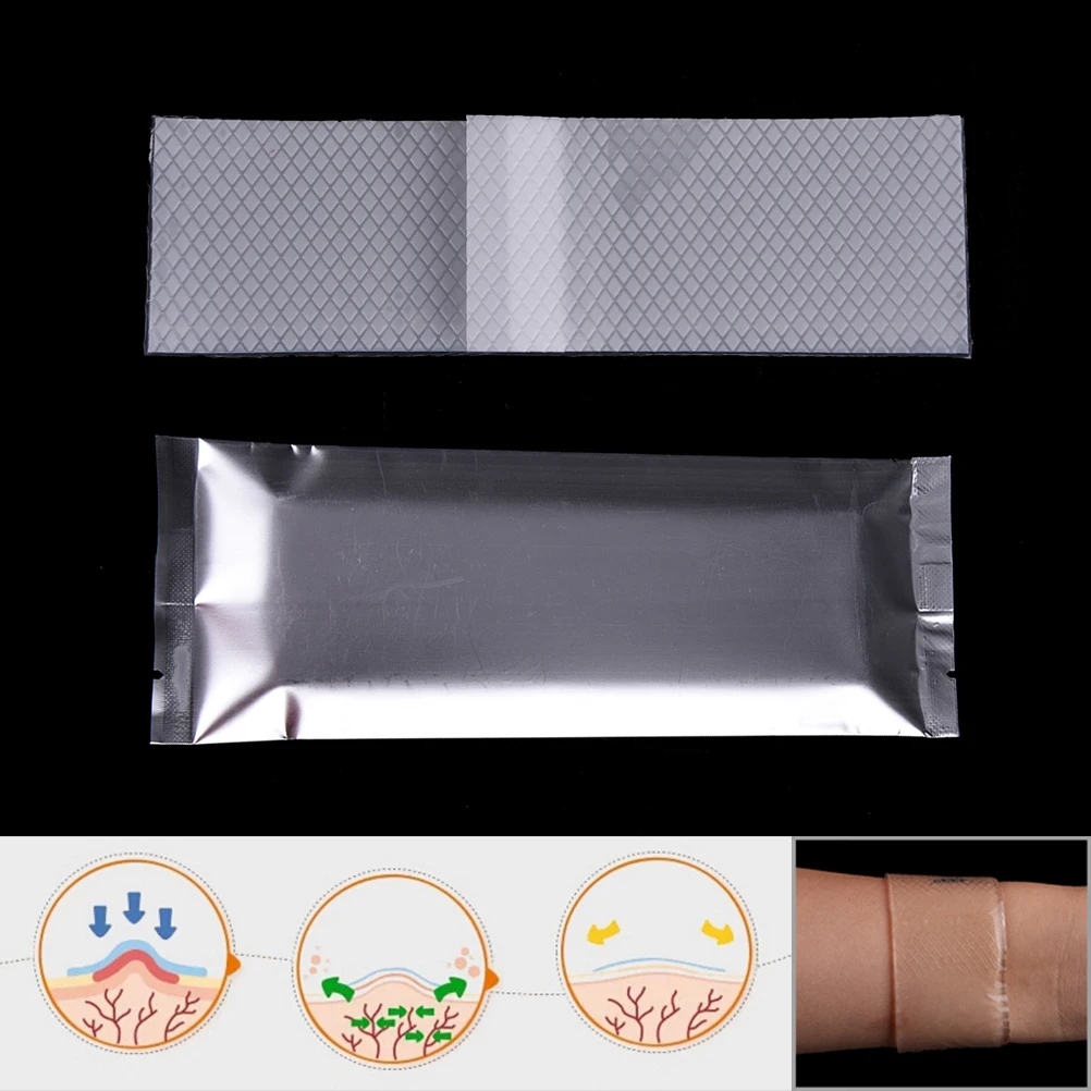 1pc 3.5*12cm Silicone Gel Tape Scar Away Silicone Scar Sheets Silicon Gel Patch Bandage Used For Scars Caused By Injuries Burns