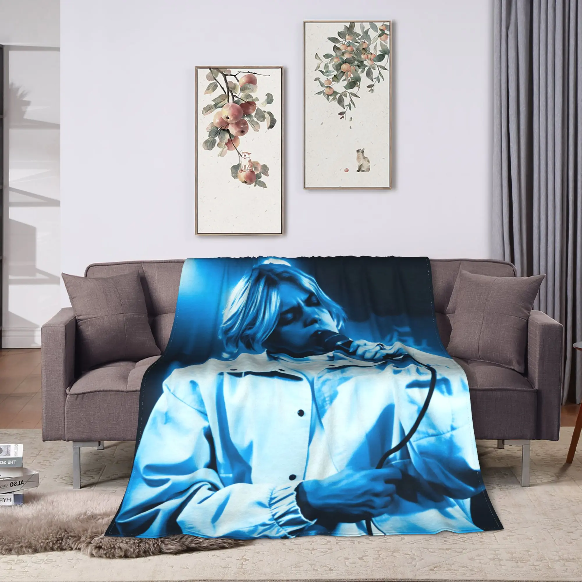 Katarsis Tavo Akys Lithuania Flannel Blanket  Warm Soft Bedding Throws for Couch Bed Airplane Travel Bedspread Sofa Bed Cover