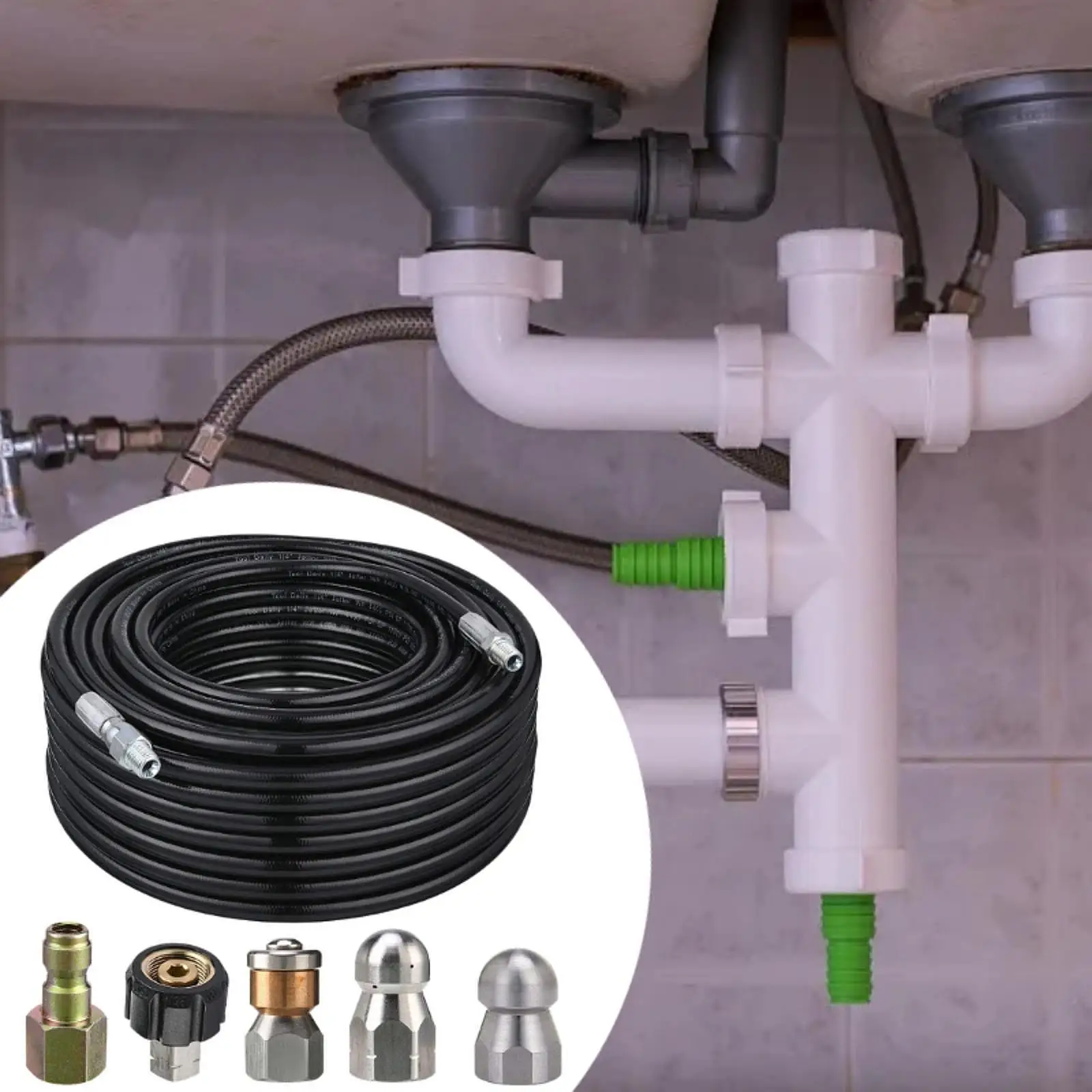 kit-de-limpieza-de-drenajes-con-boquilla-giratoria-para-lavadora-a-presion