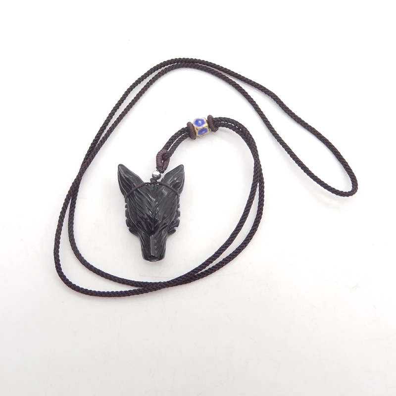 B&F Handmade Obsidian  Pendants, Genuine Natural stones beads, Unique Stones for jewelry & DIY Earring Beads