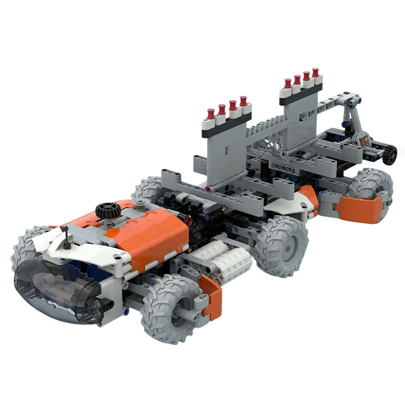 793pcs MOC Technical Heavy Module Carrier LT78+ 2 X Mod Model Toy Building Blocks Architecture Christmas Gift Craft Assemble