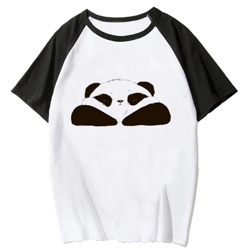 

Panda Tee women Y2K comic harajuku t-shirts girl manga comic 2000s clothes