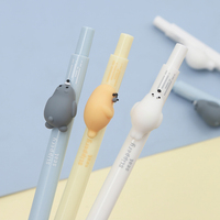3 pcs/lot 0.5mm Cute Lying Animal Seals Mechanical Pencils Writing School Office Supplies Gift Kawaii Stationery Pencil