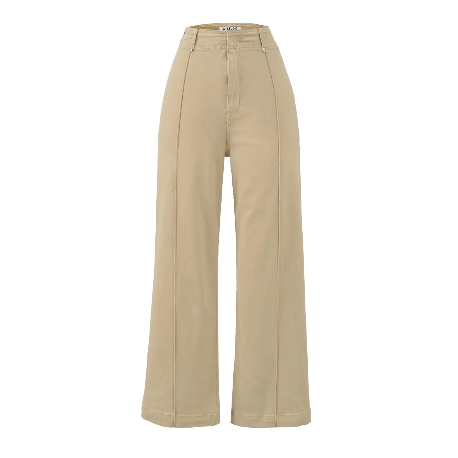 American Style Denim Blue High Waist Loose Draped Wide Leg Jeans Women 2025 Winter New Lazy Floor-Length Straight Pants CXPE