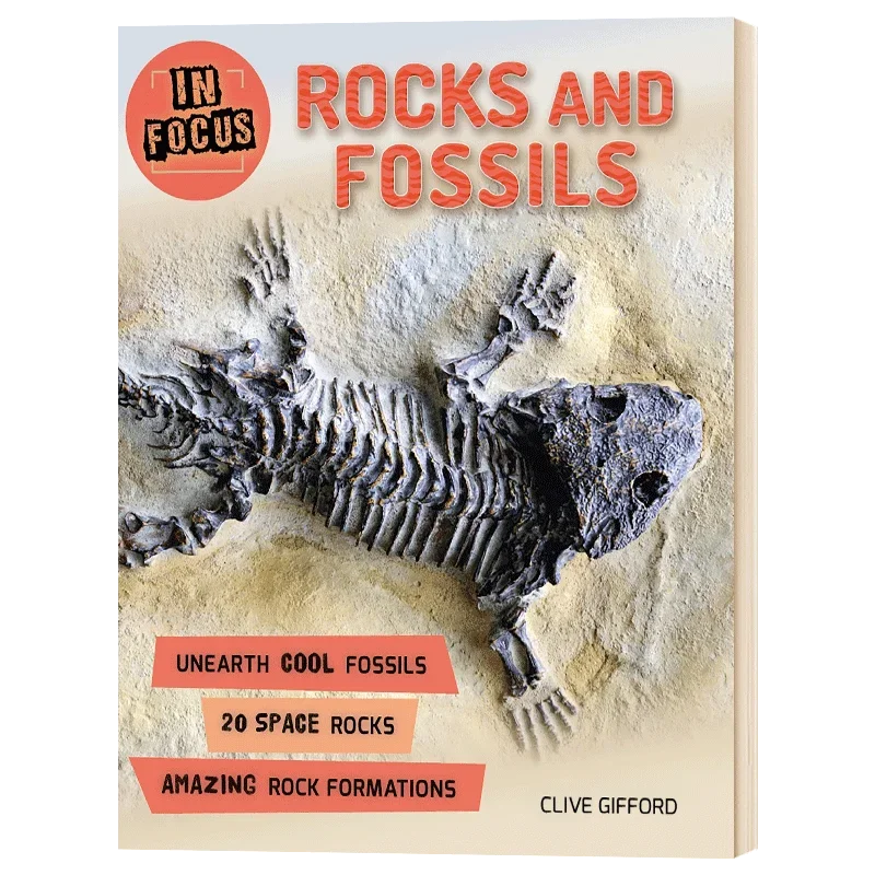 

In Focus Rocks and Fossils, Children's books aged 7 8 9 10 11 English Popular science picture books, 9780753474273